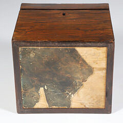 British Regency Exotic Wood Parquetry Tea Caddy, circa 1820