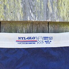 Vintage Nantucket Wharf Rat Burgee Pennant Flag