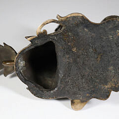 Antique Chinese Bronze Foo Dog Sensor, 18th / 19th Century
