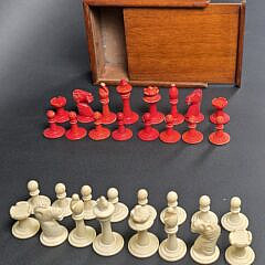4290-955 Bone Chess Set A