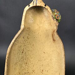 Rare Antique Figural Cast Iron, “Mary Quite Contrary” Doorstop, circa 1920s