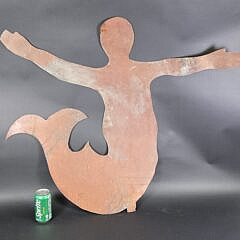 4292-955 Copper Mermaid Cutout A