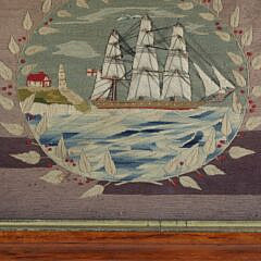 Fine British Sailor’s Woolie Initialed C.W., 19th Century
