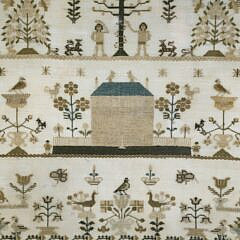 Fine English Sampler “Mary Maxwell Her Work February the 24, 1830”