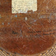Capt. Thomas James Large Double Handle Nantucket Harvest Basket, 19th Century