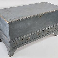 Antique Berks County Pennsylvania Chippendale Blanket Chest, circa 1800