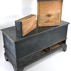 Antique Berks County Pennsylvania Chippendale Blanket Chest, circa 1800