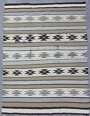 Vintage Navajo Wide Ruins Textile