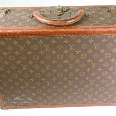 Vintage Louis Vuitton Bristen Monogram Canvas Hard-Sided Travel Suitcase
