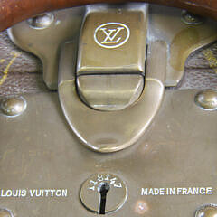 Vintage Louis Vuitton Bristen Monogram Canvas Hard-Sided Travel Suitcase