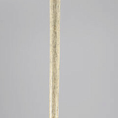 Whaler Made 3-Dolphins Grip Walking Stick, 19th Century