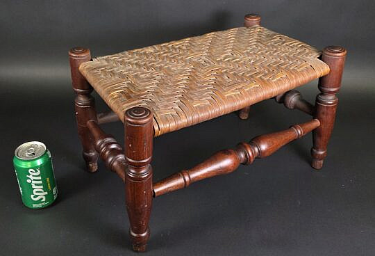 4300-955 Rush Seat Stool A