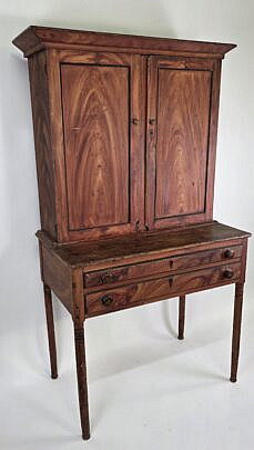 4304-955 Grain Painted Cabinet A