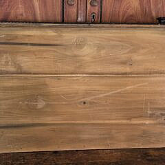 Antique American Grain Painted Country Pine Two Part Secretary Desk, circa 1800