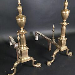 4305-955 Bell Metal Andirons A