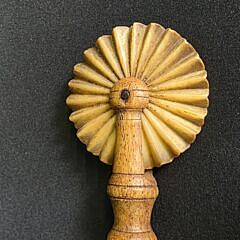 Sailor Made Antique Whalebone Pie Crimper, 19th century