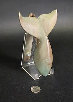 4309-955 Whale Door Knocker A