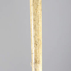 Whaler Made 8-Sided Grip Walking Stick, mid 19th Century