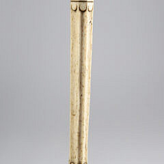 Whaler Made Capstan Knob Walking Stick, 19th Century