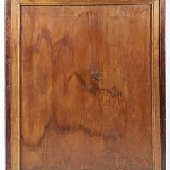 Chinese Reverse Painting on Mirror of a Geisha