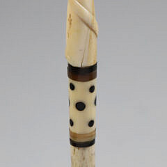 Whaler Made Youth Walking Stick, 19th Century