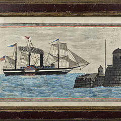 4216-955 Folk Art Watercolor A