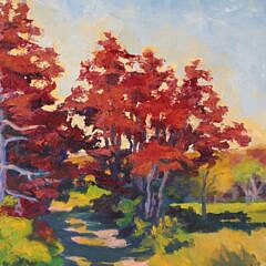 Lynn Nicholas Oil On Canvas “Landscape”