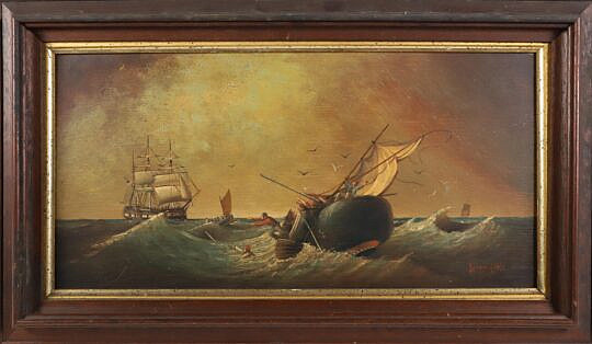 5-5013 Brian Coole Whaling Scene A_IMG_9856
