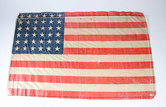 Printed Cotton 36 Star Flag