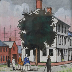 Richard de Menocol Watercolor On Paper, Titled “16”