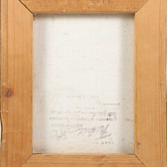 Lucien van Vyve Oil On Canvas “Table Top Ocean View”