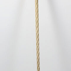 Whaler Made Carved Horn Grip Cane, 19th Century