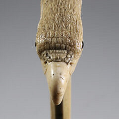 Whaler Made Eagle Grip Cane, 19th Century