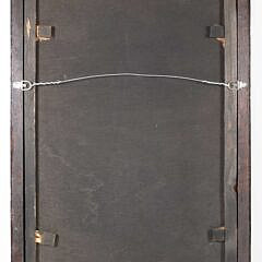 Contemporary Chinese Reverse Painting On Glass “Mother And Child”