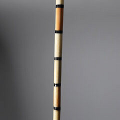 Eskimo Artist Made Polar Bear Cane, 19th Century
