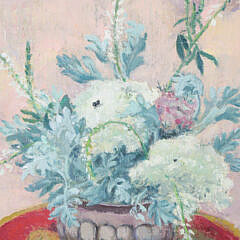 Elizabeth Saltonstall Oil on Board “Beach Bouquet”, circa 1964