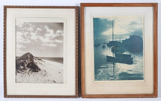 James Francis Barker Pair Of Photographs