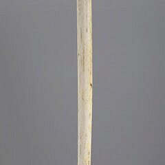 Whale Bone Figural Cane, 19th Century
