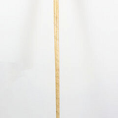 Carved Boxwood Admiral De Touralive Walking Stick, 17th / 18th Century