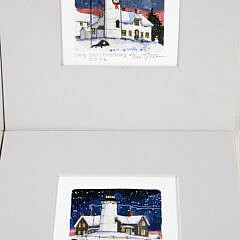 6 Timothy Jon Struna Limited Edition Copper Plate Engravings