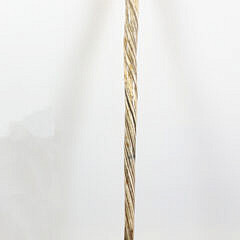 Whaler Made Boxwood Dove Grip Narwhal Cane, 19th Century