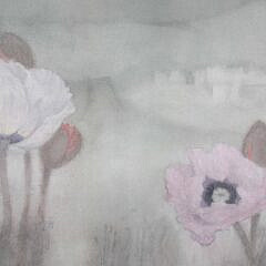 Virginia Greenleaf Oil on Canvas “White Canyon”