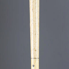Whaler Made Mushroom Pommel Grip Walking Stick, early 19th Century