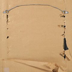 Mid 20th Century Hand Colored Photograph Of Commercial Wharf