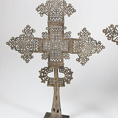 Set of Three Ethiopian Processional Crosses