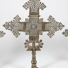 Set of Three Ethiopian Processional Crosses