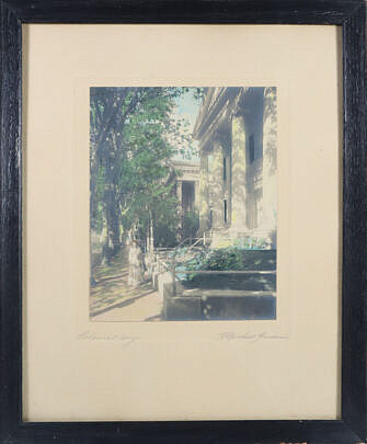 H. Marshall Gardiner (1884-1942) Color Photograph "Colonial Days"