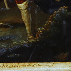 Print Laid on Panel “Mr. Garrick in the Character of King Lear”