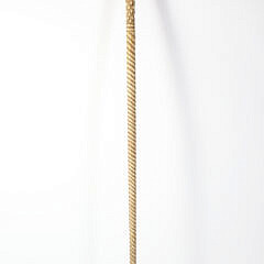 Whaler Made Monkey Fist Walking Stick, early 19th Century
