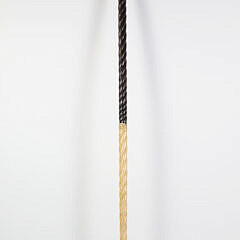 Whaler Made Monkey Fist Grip Walking Stick, 19th Century